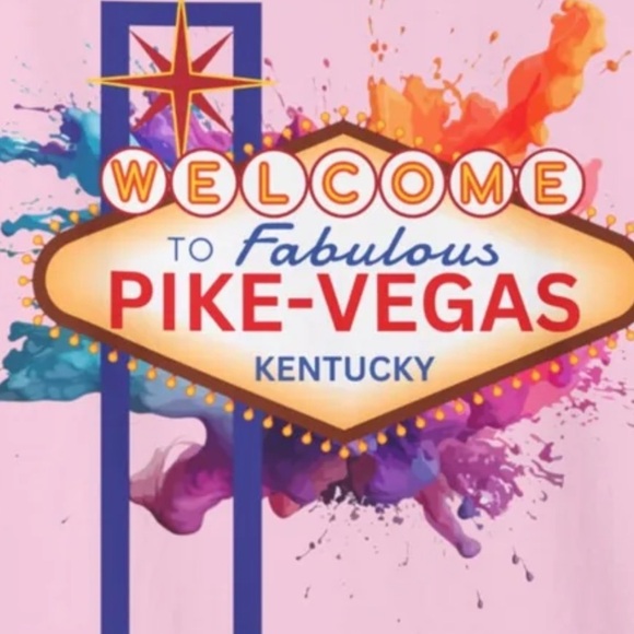 Appalachian Orginal Outfitters Tops - Pikeville Kentucky PIKE-VEGAS Tshirt